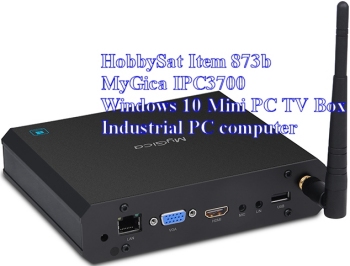 Back of MyGica IPC3700 Windows 10 MiniPC TV Box Computer Back of MyGica IPC3700 Windows 10 MiniPC TV Box Computer